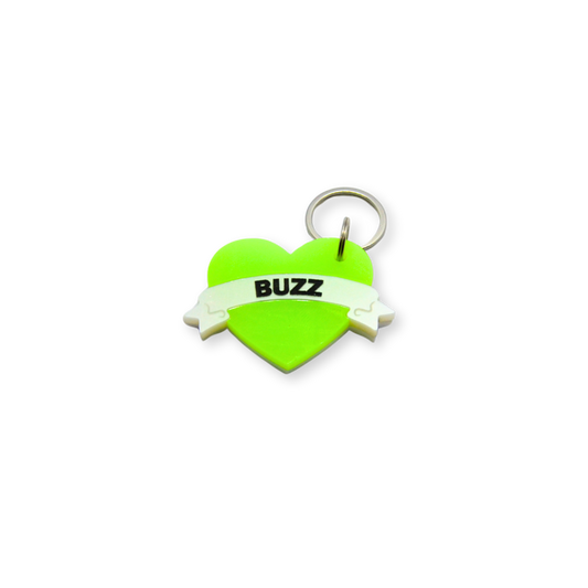 Tattoo Heart Nameplate