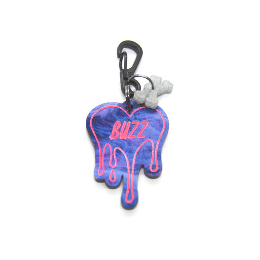 Drippin' Heart Nameplate