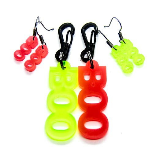 BOO! Tag / Earring Set