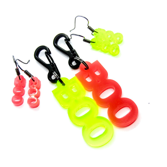 BOO! Tag / Earring Set